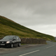 Beautiful road and beautiful scenery. Not so beautiful weather, but hey.